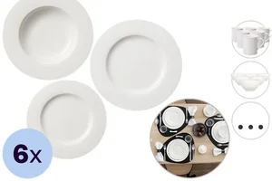 JETZT! Villeroy & Boch Twist White Tellerset | 18-teilig für nur 99,95