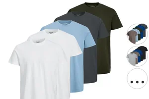JETZT! 5x Jack & Jones Relaxed T-Shirt | Herren für nur 34,95