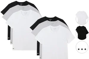 JETZT! 6x Lacoste Loungewear-T-Shirt | Herren für nur 49,95