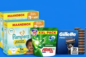 Top-Marken-HUNT: 20 Gillette-Klingen 44,95 € und 140 Ariel-Pods 32,95 €