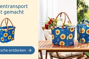 🌻 Perfekt für Ihre Einkaufstour: Einkaufskorb 50 % günstiger