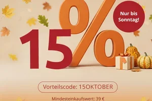 🧡 15 % Oktober-Vorteil für Sie!