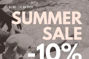 Summer Sale ist da 🔥 -10% auf das ganze Sortiment