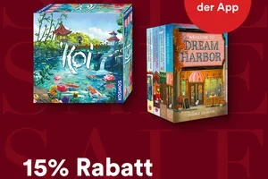 15% Rabatt auf alles außer Bücher**