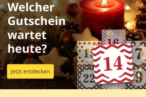 Welcher Gutschein versteckt sich hinter dem heutigen Türchen?
