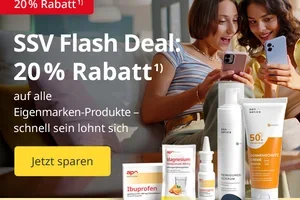 SSV Flash Deal: 20 % statt 15 % sparen