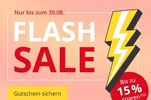 Flash Sale: Bis zu 15% sind eingeschlagen ⚡