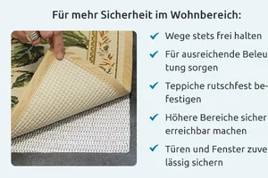 Zuhause wohlfühlen: Stolperfallen vermeiden und selbstständig bleiben