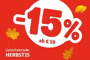-15 % auf ALLES ⏳ Nur noch HEUTE!