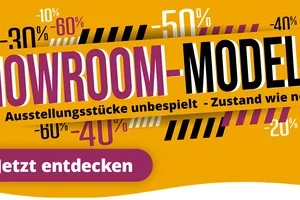 🎶 Wie neu, unbespielt & stark reduziert: Entdecke unsere Showroom-Modelle!