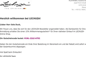 Herzlich willkommen zum LECHUZA Newsletter