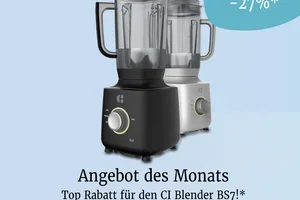 Kraftvoll mixen und 27 % sparen – nur im August