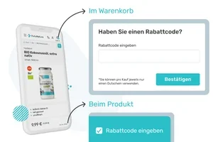 Code für 15% Rabatt  ✅