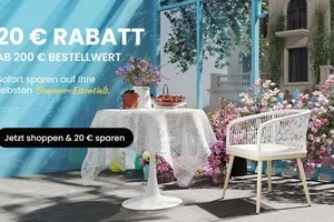 20€ sparen ab 200€ Bestellwert!