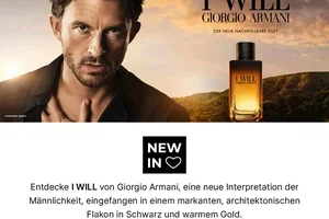 NEW: I WLL  von Giorgio Armani