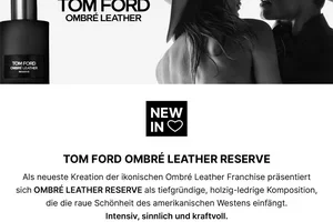 Ombré Leather Reserve – die neue Intensität von Tom Ford 🖤