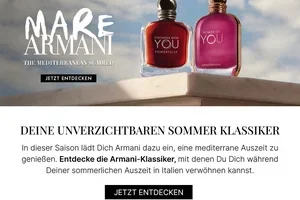 Deine Armani Duftsignatur für den Sommer🔆