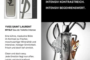 MYSLF Eau De Toilette Intense – der neue Duft für moderne Männlichkeit 🖤
