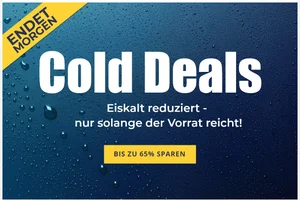 ❄️ Nur noch bis morgen: unsere Cold Deals sichern ❄️