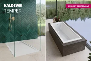 ✨ Neu bei uns: TEMPER Badewannen & Duschwannen von Kaldewei