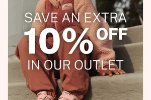 Save an extra 10% in our Outlet
