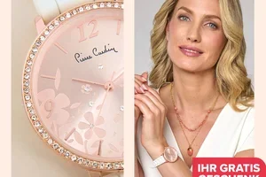 Erinnerung: Gratis Armbanduhr + Halskette für nur 6,99 € von Pierre Cardin