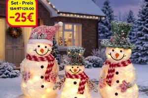Familie Frosty zum Sparpreis ☃️