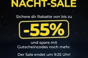 🌙 Die Stadt schläft ein. Die Rabatte wachen auf.