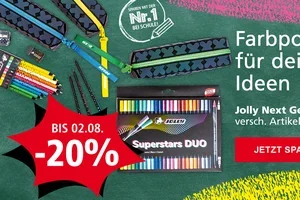 Jetzt auf JOLLY, Druckerpatronen & Schreibwaren sparen! ✏️📒🖨️