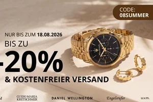 Versandkosten geschenkt und bis zu -20%