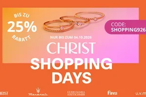 CHRIST Shopping Days. Dein Stil. Dein Deal.