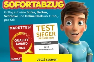 100€ Sofortabzug beim Testsieger!