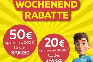 Spar-Wochenende: Gutscheine!