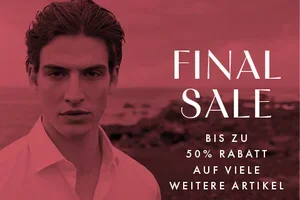 FINAL SALE: bis zu 50% Rabatt