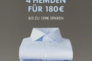 SPECIAL: 4 Hemden für 180€