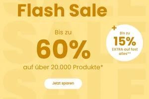 Flash Sale: Bis zu 15% Extra-Rabatt 😍