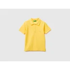 Kurzärmeliges Poloshirt aus reiner Baumwolle