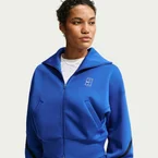 Court Dri-Fit Advantage  Trainingsjacke Damen - blau