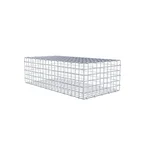 Gabione 100 cm x 30 cm x 50 cm (L x H x T), Maschenweite 5 x 5 cm, Spiralring