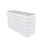 Gabione 100 cm x 60 cm x 30 cm (L x H x T), Maschenweite 5 x 10 cm, Spiralring