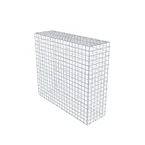 Gabione 100 cm x 90 cm x 30 cm (L x H x T), Maschenweite 5 x 5 cm, Spiralring