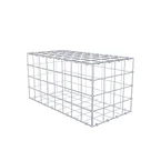 Gabione 80 cm x 40 cm x 40 cm (L x H x T), Maschenweite 10 x 10 cm, Spiralring