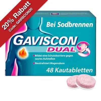 Nachweis des Gutscheins - apotheke.at - Apotheke.at Gutschein: [[20% Rabatt]] auf Gaviscon Dual bei Sodbrennen