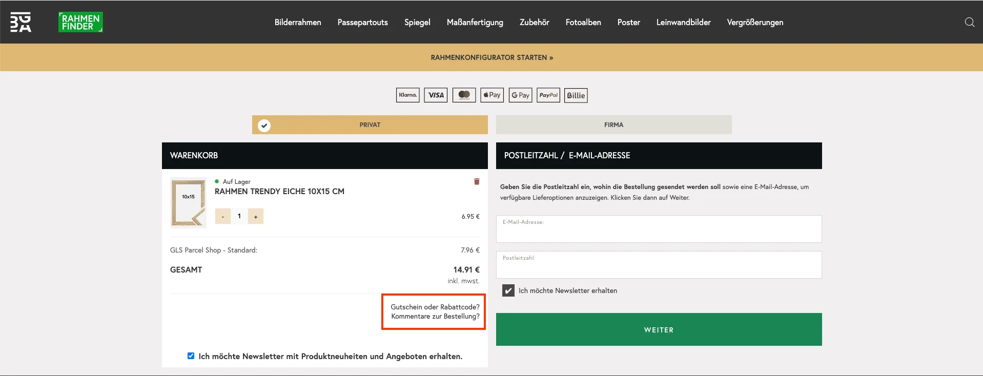 So verwendest du die Gutscheincodes - Bgastore