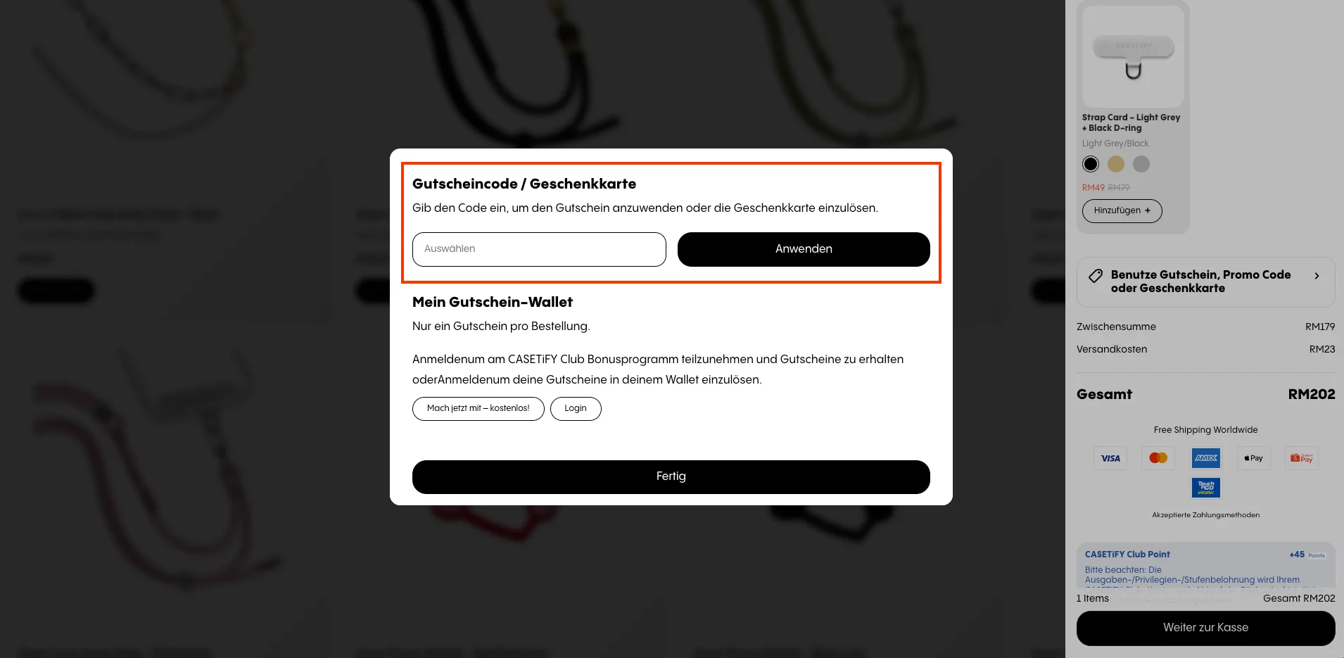 So verwendest du die Gutscheincodes - Casetify