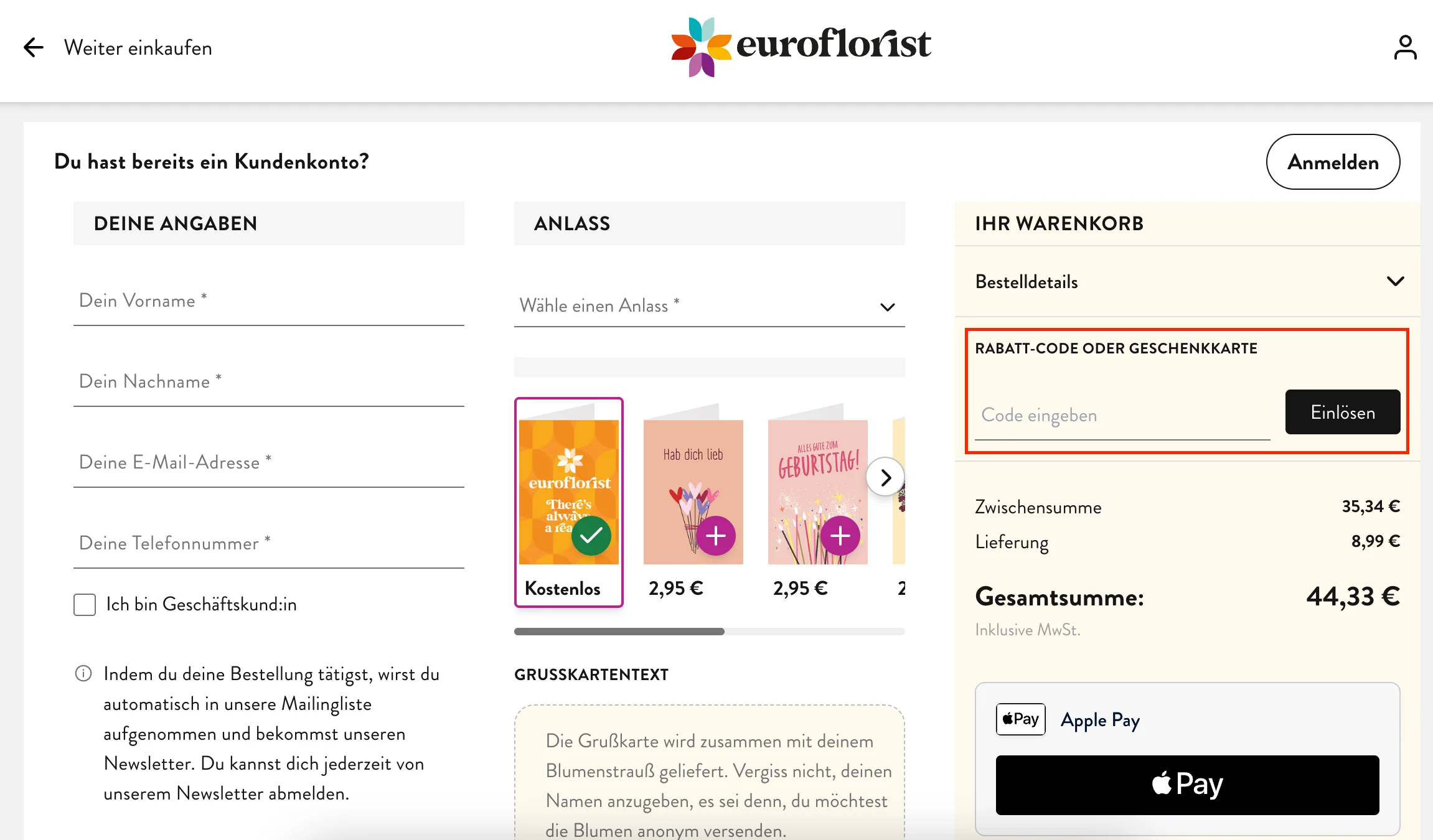 How to use - Euroflorist