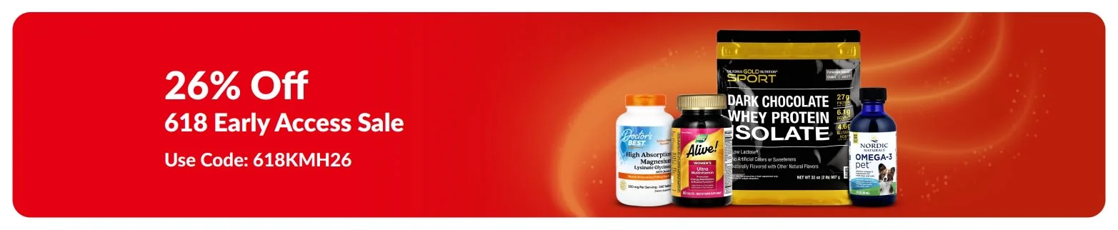 Nachweis des Gutscheins - iHerb - IHerb Gutschein: [[26 % Rabatt]] beim 618 Early-Access-Sale